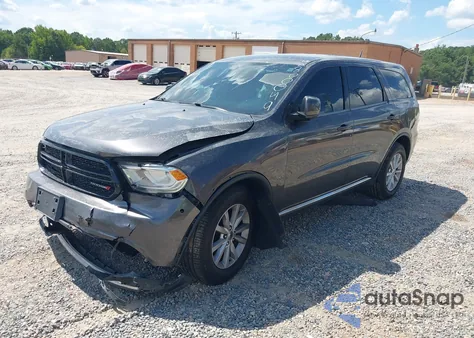 2019 Dodge Durango Special Service Rwd из США, поврежденный, VIN 1C4SDHFT8KC558824